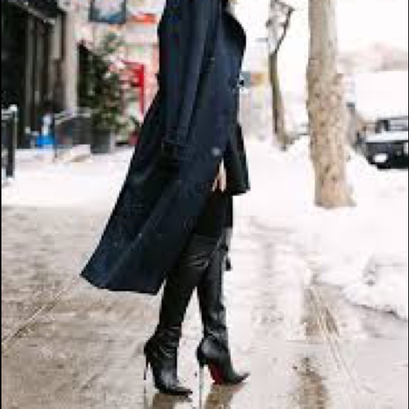 90’s Style VTG•Velvety Long Lightweight Black Coat - Picture 14 of 16